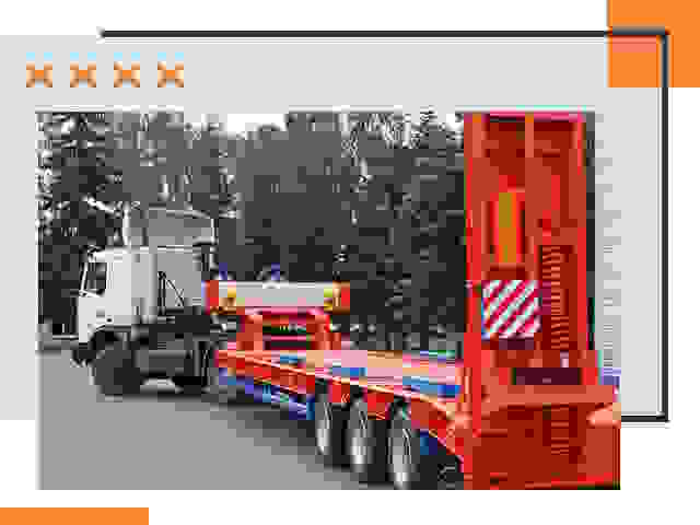 Перевозки на тралах и платформах в Баксане